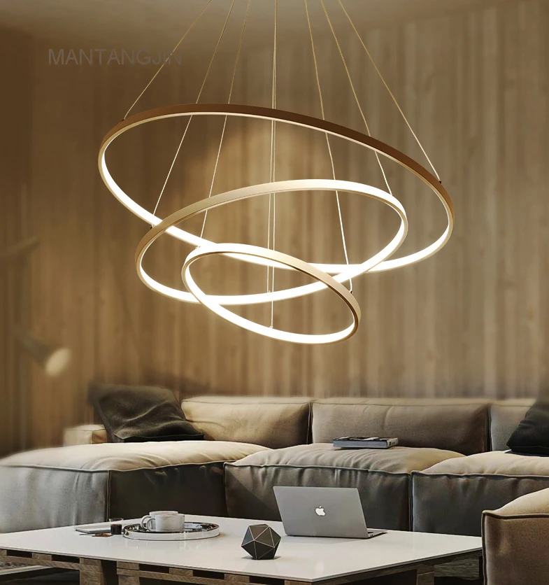 مصباح معلق حلقات LED